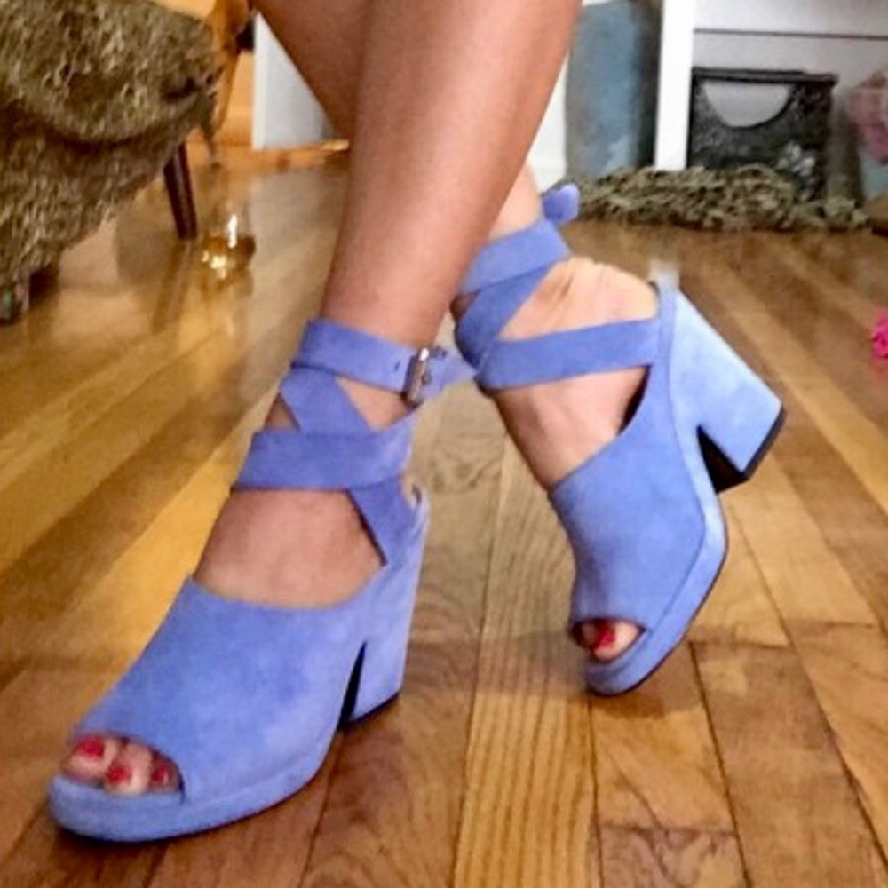 opening ceremony emi suede platform sandals